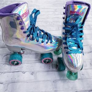 Impala holographic rollerskates size 6
